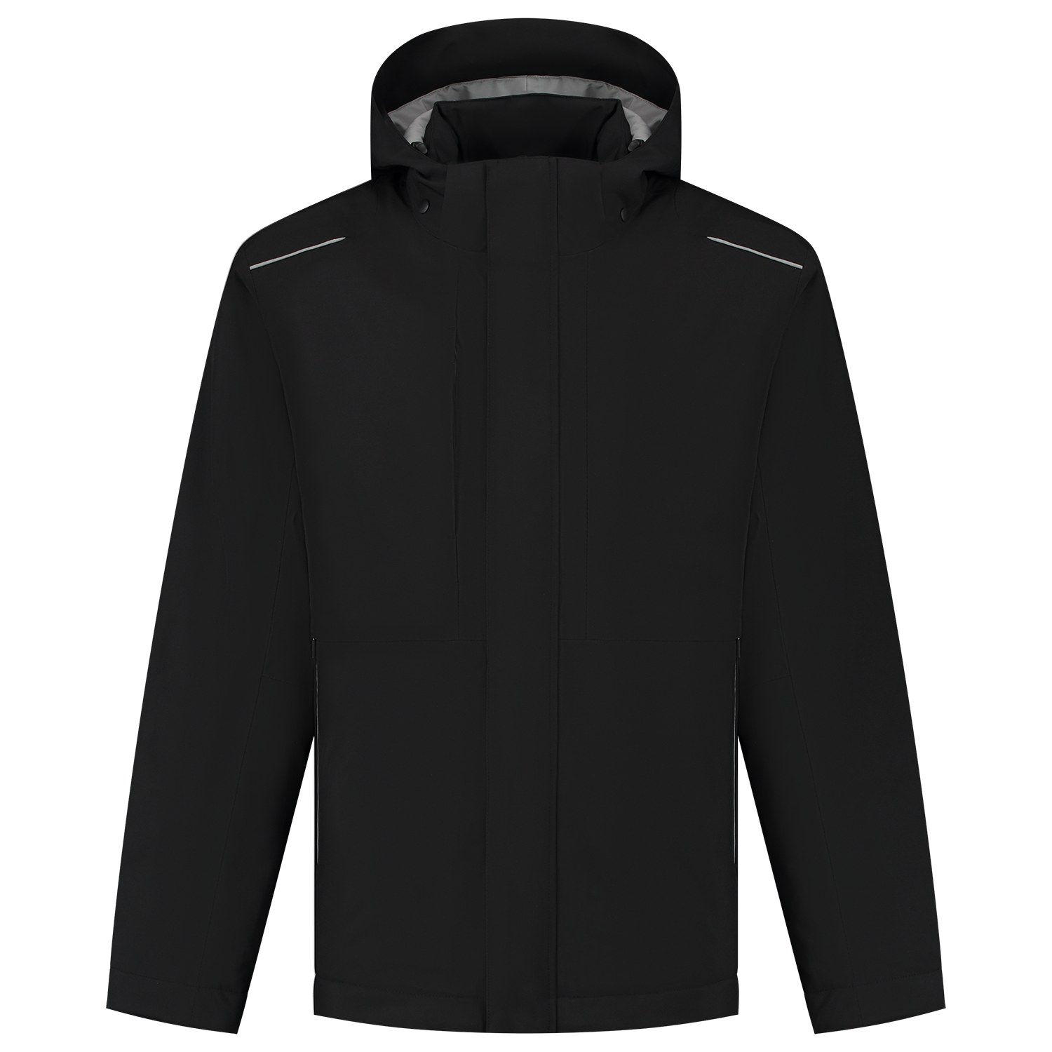 TRICORP Winter Tech Shell Accent in Black-Grey – Vorderansicht