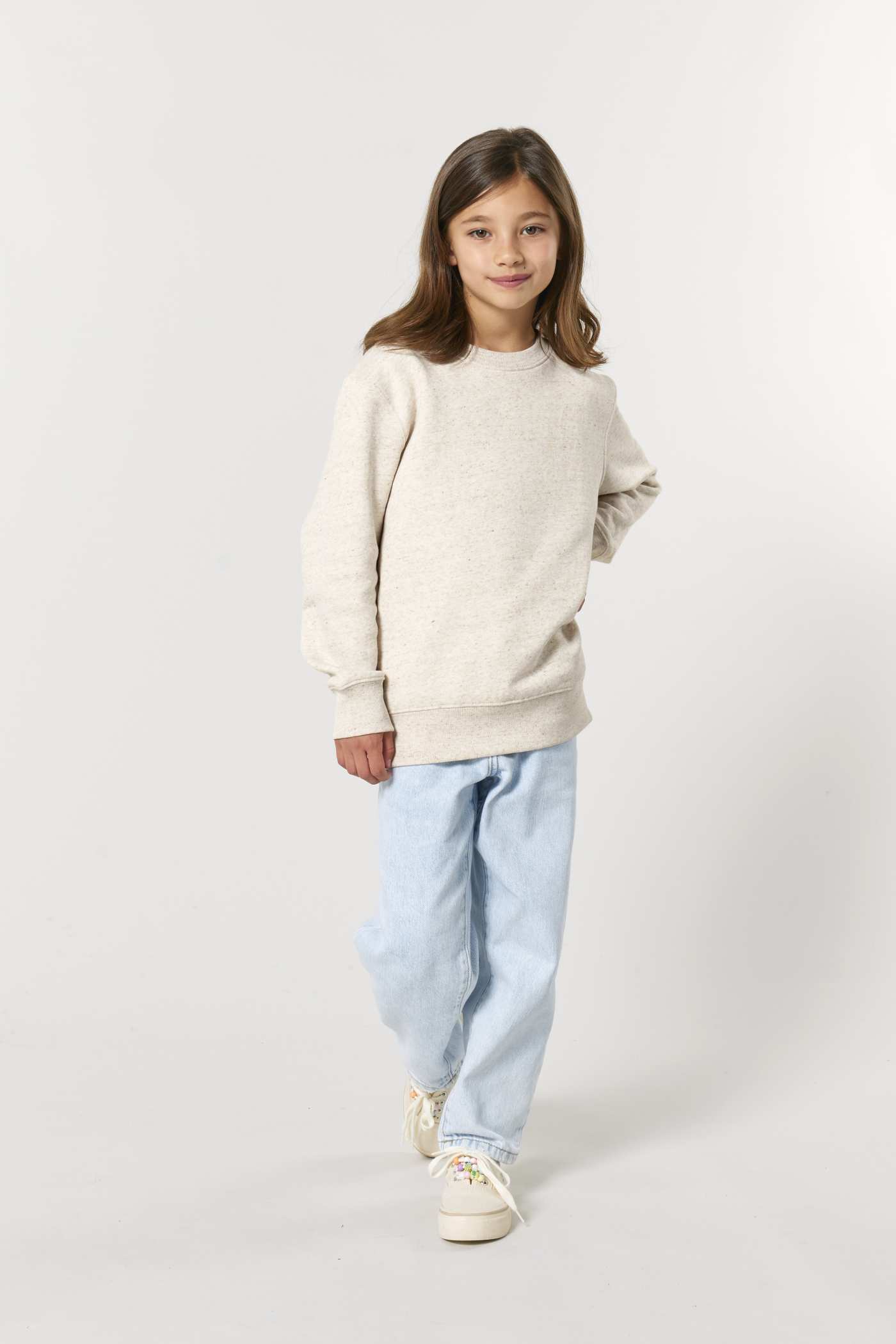 Stanley Stella Mini Changer 2.0 Kinder-Sweatshirt am Modell, Damen