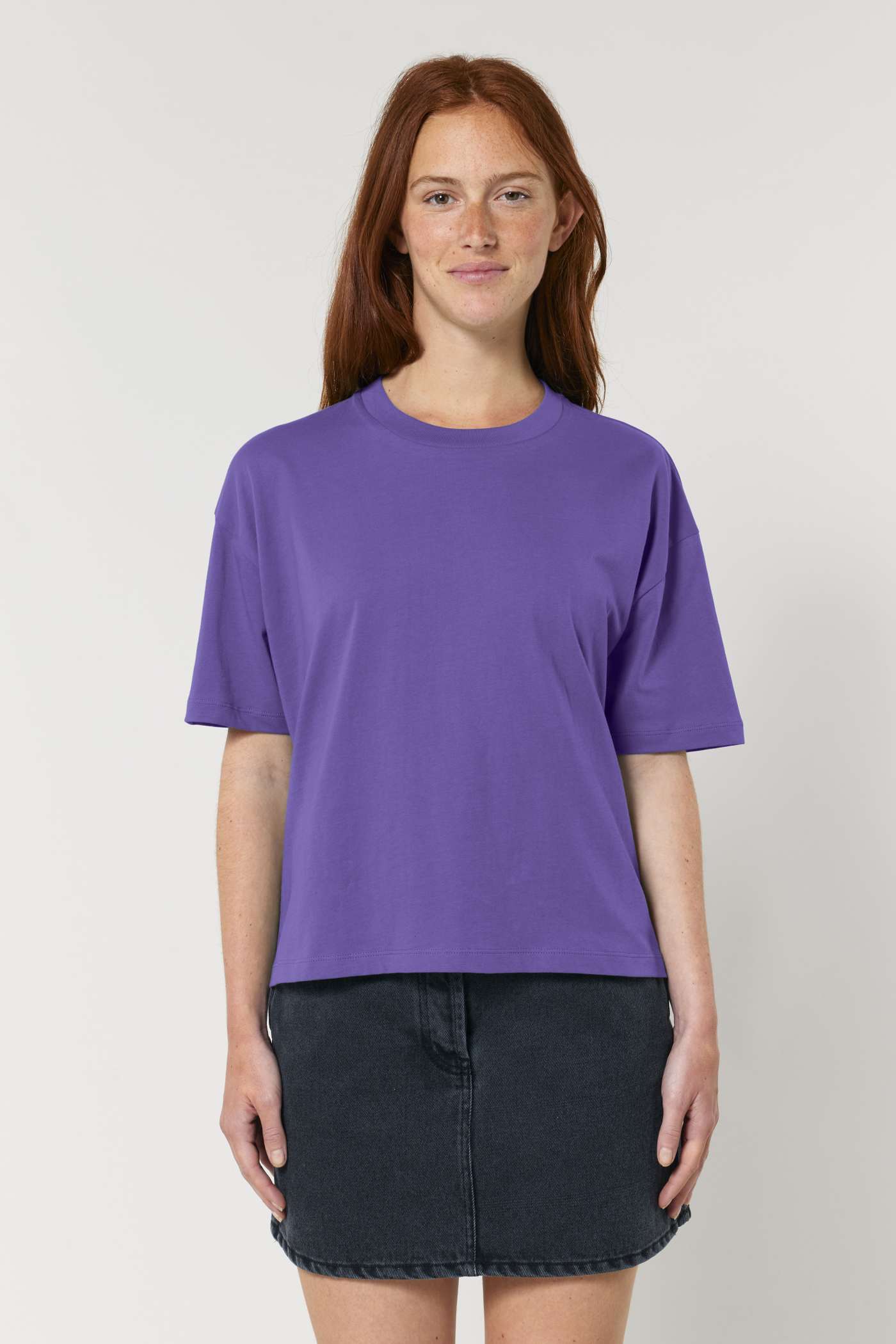 Stanley Stella Stella Nova Cropped T-Shirt am Modell